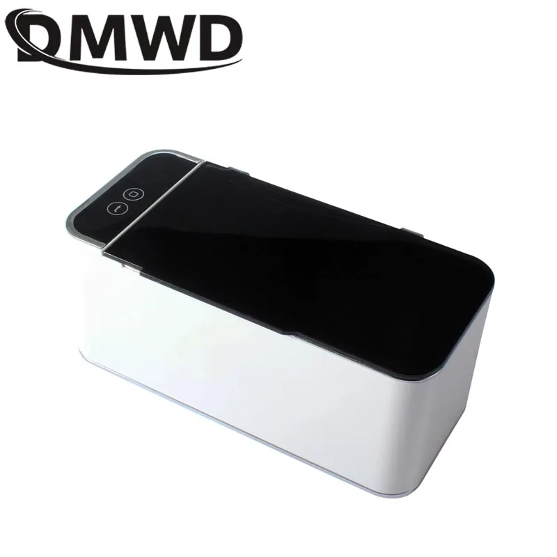 DMWD Ultrasonic Cleaner Stainless Steel Washing Bath Machine Glasses Jewelry Watch Denture Mini Ultrasound Wave Cleaning Tank