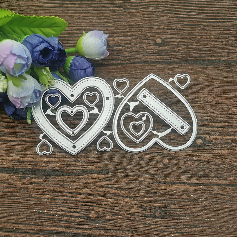 love album Shaker Metal Cutting Dies Stencil Scrapbooking Photo Album Card Paper Embossing Craft DIY