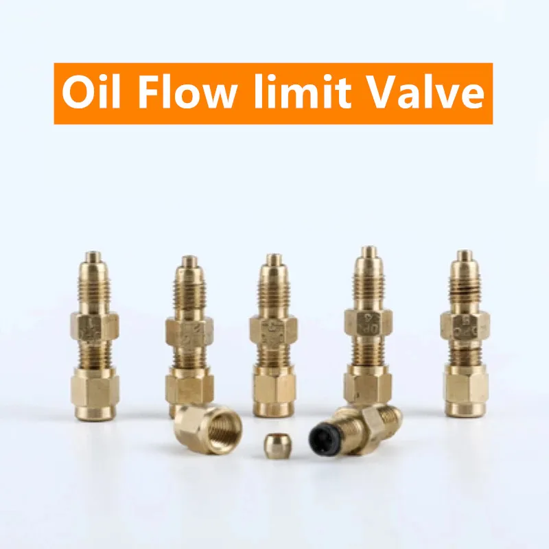 2PCS DPC Metering Parts Proportional Joints Oil Flow Limit Valve Lubricating Oil Circuit check Valve Throttle Valve