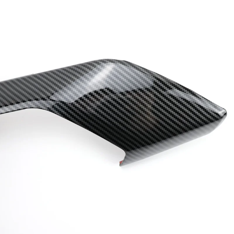 اكسسوارات السيارات لسيارات BMW X3 X3M X4 G01 G02 IX3 G08 M الرياضة ABS ألياف الكربون شريط زخرفي غطاء وحدة التحكم المركزية