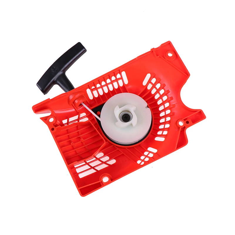 Red Recoil Pull Starter For Chinese Chainsaw 4500 5200 5800 45 52cc 58cc