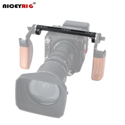 Niceyrig Nato Rail with Dual Arri Rosette Mounts