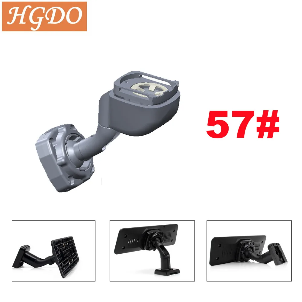 HGDO NO.57 Number 57 Car DVR Holder Mounts Rearview Mirror DVR Holder Car GPS Recorder Mount Universal Holders Bracket Dash Cam