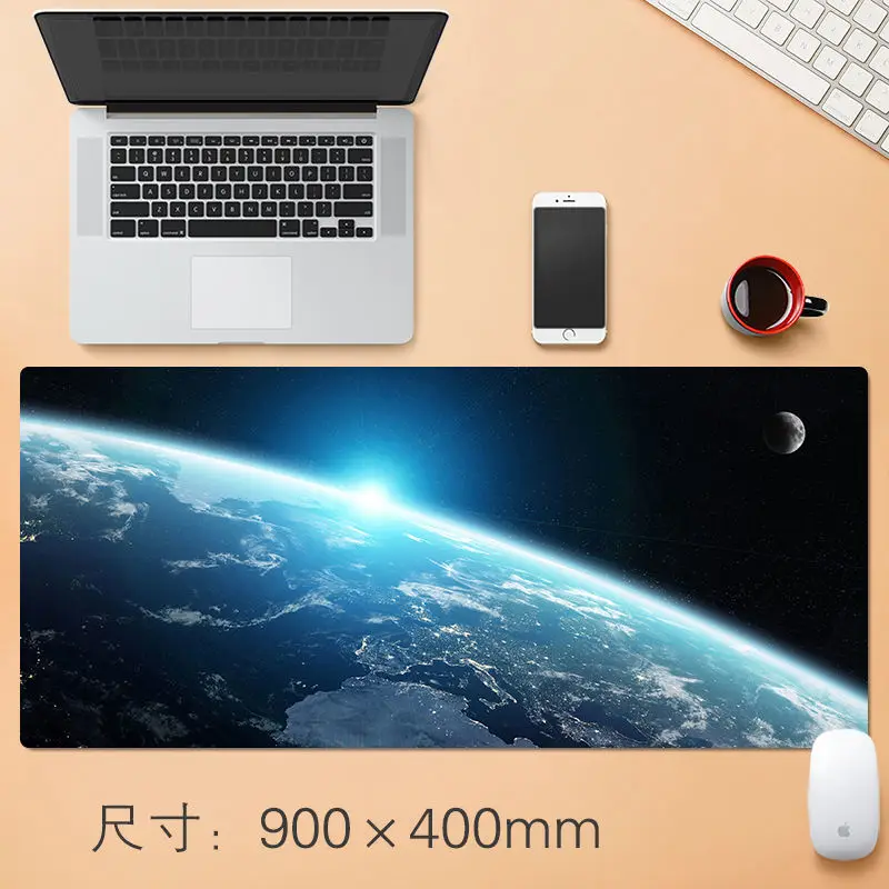 Earth Planet Universe Planet Space Solar System Moon Mouse Pad Creative INS Game Computer Keyboard Office Table Mat Christmas
