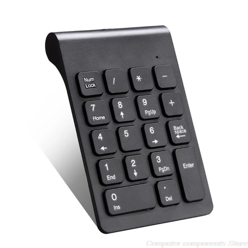 2.4GHz Wireless Numeric Keypad 18 Keys Digital Keyboard for Accounting Teller Laptop Tablets F26 21 Dropshipping