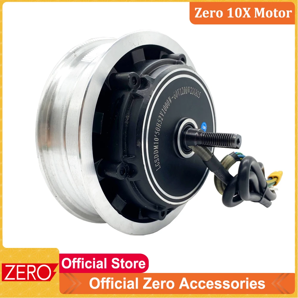 Official Zero Accessories Zero 10X 52V 1000W 60V 1200W Front and Rear Motor Original Zero 10X Engine Spare Part