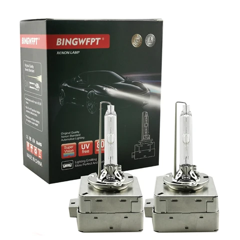 2 шт. ксеноновые лампы HID 35W 12V D1S D2S D2R D3S D4S D4R 4300K 5000K 6000K, ксеноновая лампа D2S
