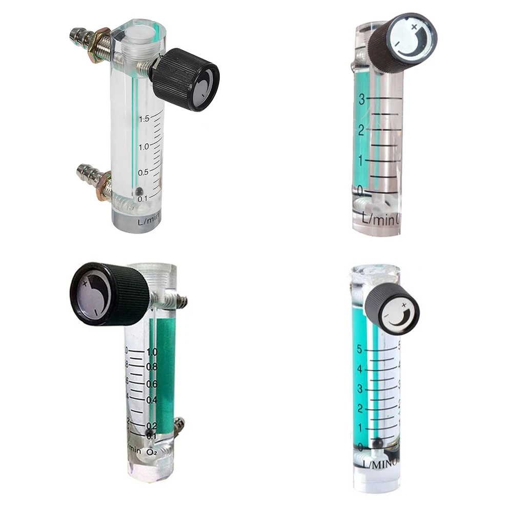 Hot sale  Oxygen Flow Meter Flowmeter with Control Valve for Oxygen Air Gas Drop shipping