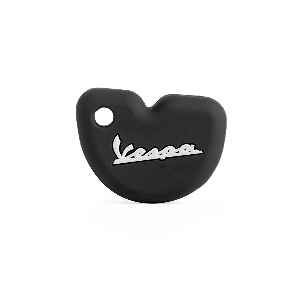 1PC Styling Silicone Rubber Key Case Cover for Vespa Enrico Piaggio GTS300 LX150 Fly 125 3vte Gts 200 250 Scooter Key Decoration