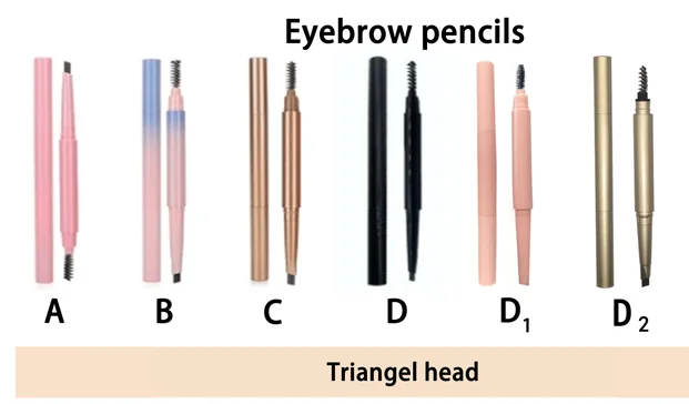 Custom Personal Waterproof Vegan Long Lasting Private Label Eyebrow Pencil and Eyebrow Soap Set Cosmetic Makeup Kit