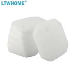 LTWHOME Replacement White Fine Filter Pads Fit for Eheim 2616225 Professional 2222/2324 and Experience 150/250/250T