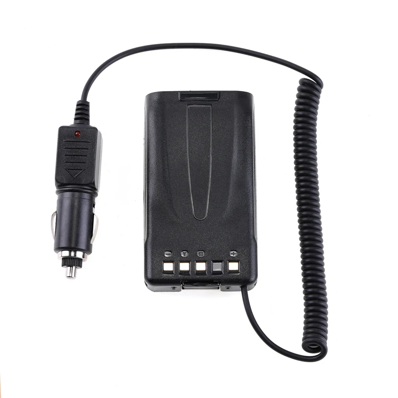 12/24V Car Charger Battery Eliminator Adapter KNB-25 For Kenwood TK2160 TK3160 TK3170 TK3173 TK2140 Radio Walkie Talkie