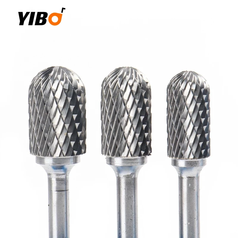 CX Type Head Point Burr Grinder Abrasive Tools Drill Milling Carving Bit Tools Tungsten Carbide Rotary File Tool