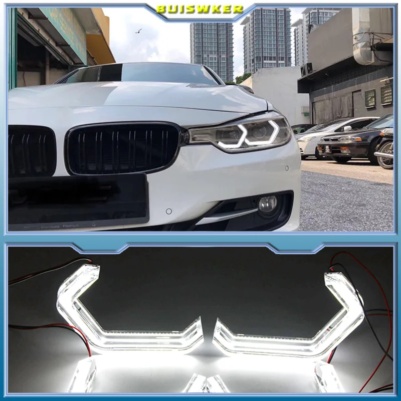 

M4 style LED Angel Eyes For BMW M2 ME M4 M5 F10 F12 F13 F18 F30 F31 F32 F33 F34 F35 F36 E46 Cabrio Coupe 2D auto accessory