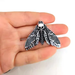 hzew 5 pcs new accessories Animal moth skull head moth pendant for women man