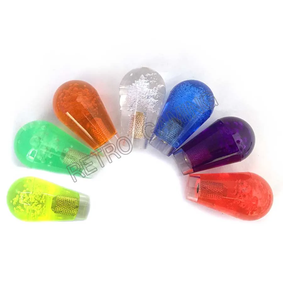 1 PCS Transparent Elliptical Ball Head Arcade Joystick Top Ball 5*3cm American Style Stick Topball for Sanwa Joystick 10 Colors