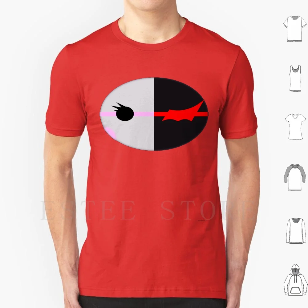 Hope And Despair T Shirt Print Cotton Hope Despair Danganronpa Monokuma Usami Monomi Danganronpa 2 Dangan Ronpa