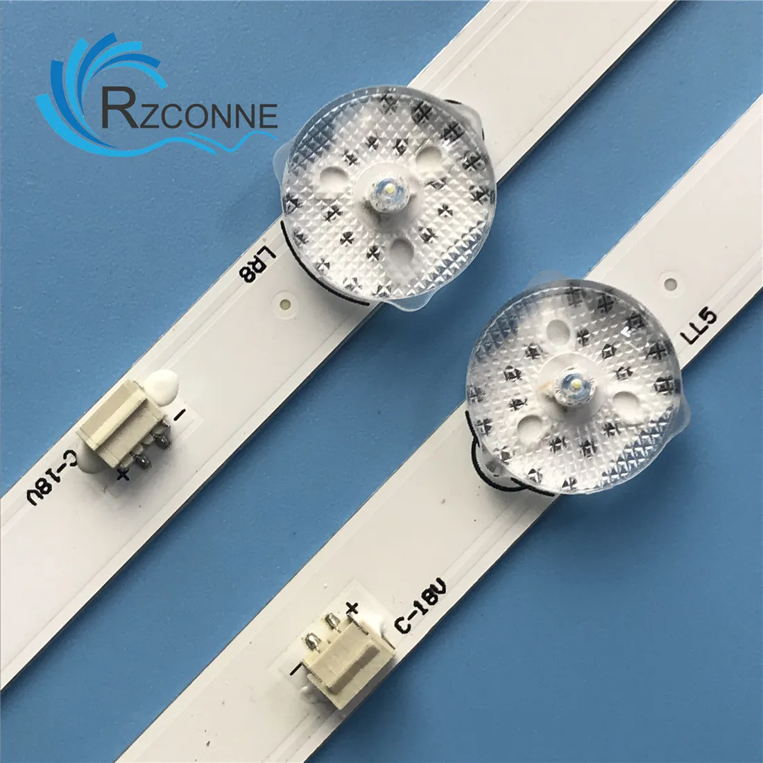 547Mm LED Backlight Strip 6 Lampu untuk JS-D-HL55LB-R61CC L61CC (71031) RH43-D55H7XR-XX01XX