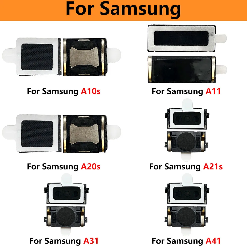 2Pcs Earpiece Ear Speaker Sound Receiver Flex Cable For Samsung A10 A20 A30 A50 A70 A10s A20s A30s A50s A21s A01 A31 A51 A71 A32