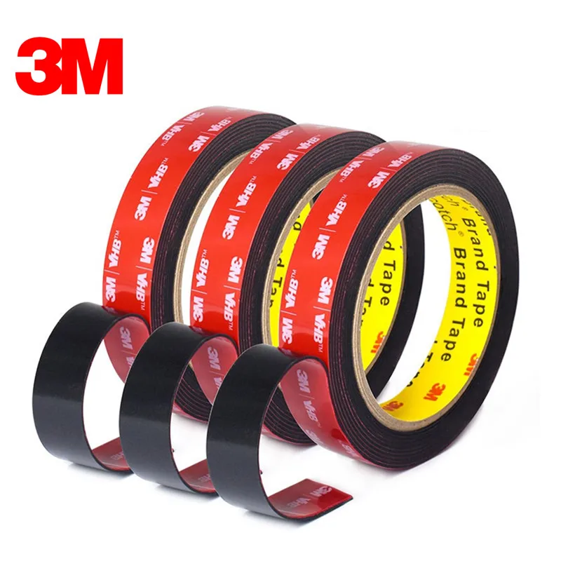 

3M VHB Heavy Duty Mounting Tape 5952 Black, 45 Mil , 10mmX36YD/roll ,Dropshipping