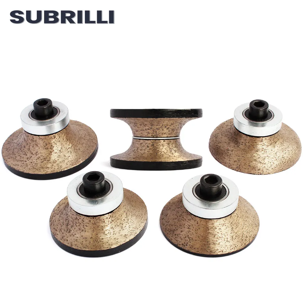 SUBRILLI F20/B20/E20/A30/V30 Diamond Profile Wheel Sintered Grinding Wheel For Granite Marble Stone Concrete Edge Counter Top Pr