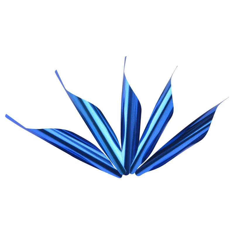 12 Stuks Boogschieten Pijlveren – 3 Inch Rubberen Fletching – Parabolisch, Rechts/Links – DIY Voor Houten, Carbon & Glasvezelpijlen