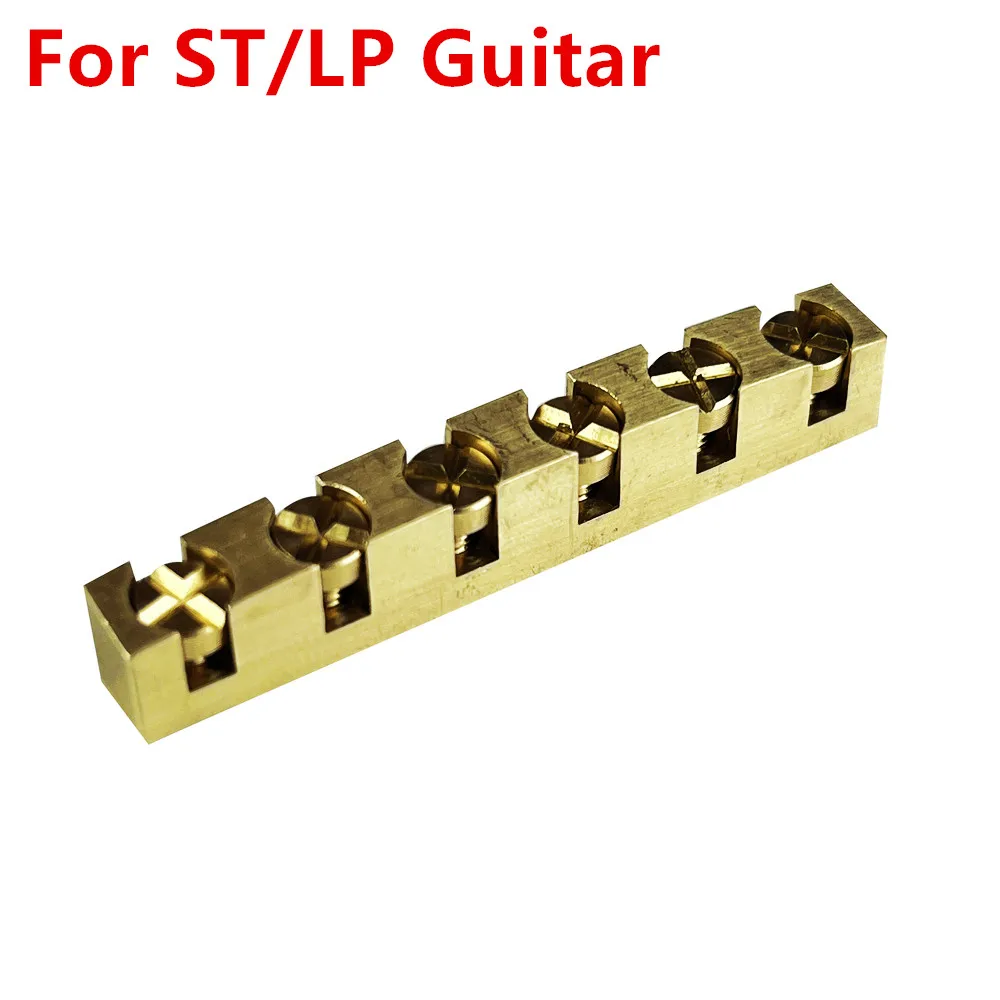 【Made in Japan】1 Piece Electric Guitar Brass Height Adjustable Nut For ST TL LP SG Style Guitar 42MM/43MM