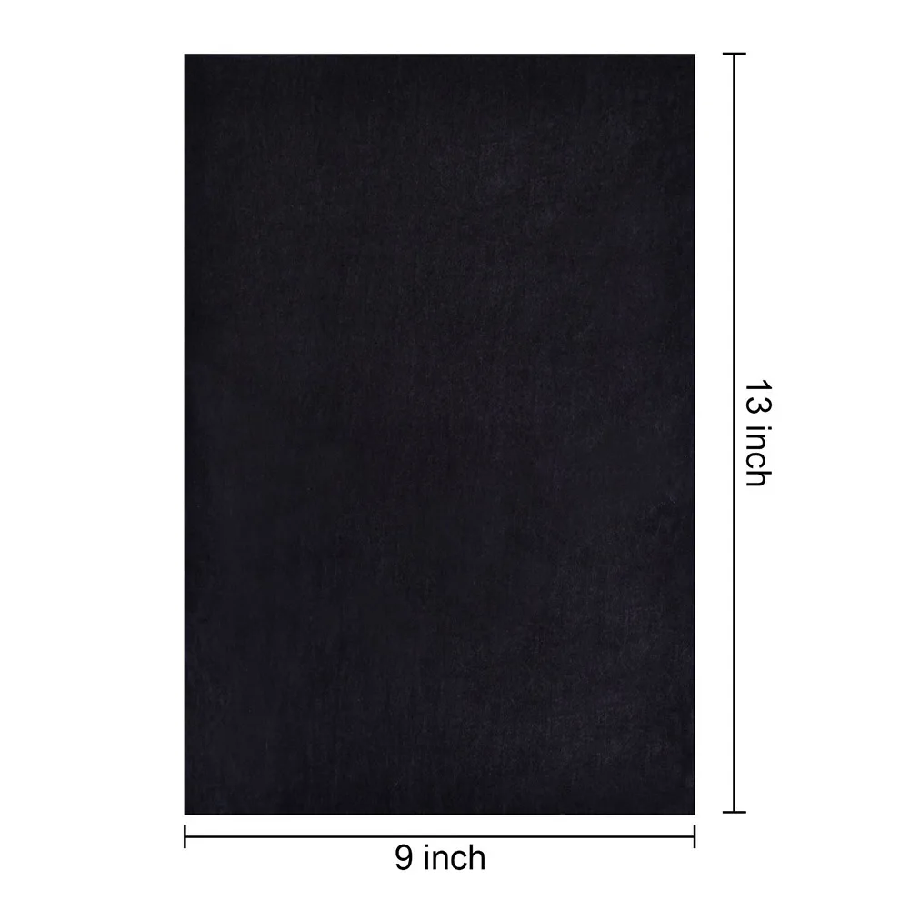 25Pcs/Set Carbon Paper Painting Tracing Paper Graphite Painting Reusable Painting Double Sided Transfer Paper Stationery Supply