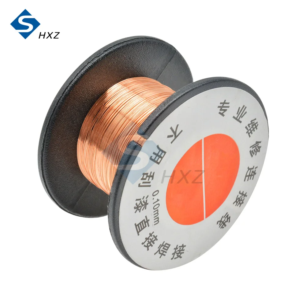 10pcs Copper Enamelled Wire PCB Welding Tool JLY 0.1mm Copper Soldering Wire Solder PPA Enamelled Repair Reel Welding Wire