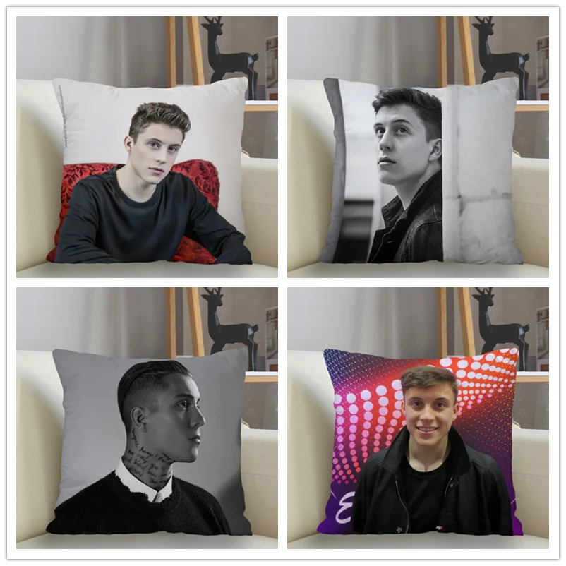 

Musife Custom Loic Nottet Pillowcase Home Decoration 45*45cm Zipper Square Pillowcase Throw Pillow Cover Drop Shipping