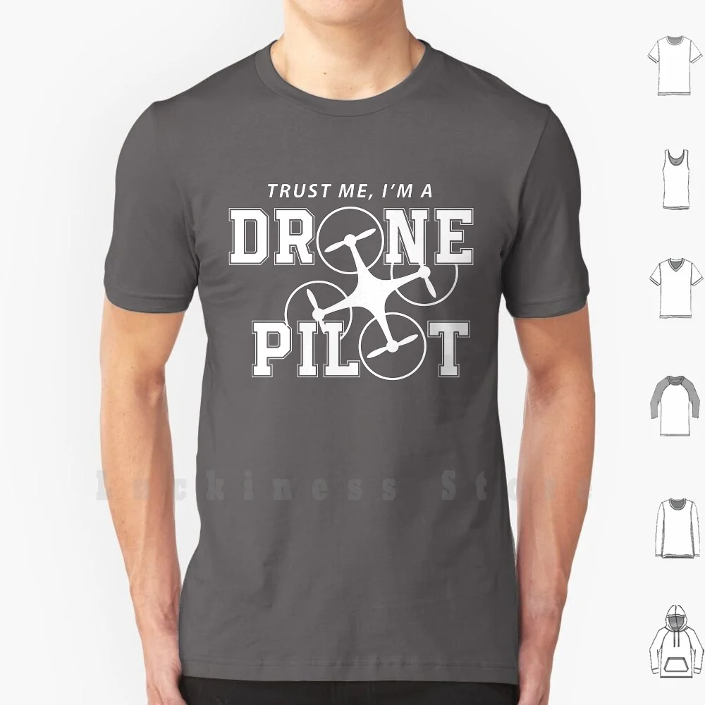 Drone T Shirt 6xl Cotton Cool Tee Drons Rcs Fpv Drone Pilot Drone Clubs Drone Friends Drone Racing Pilots