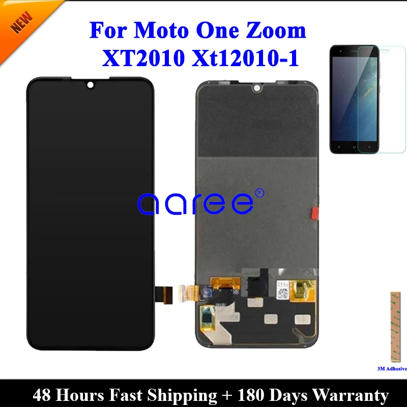 

LCD Display For Moto One zoom LCD One zoom LCD Display For Moto One Zoom XT2010 LCD Display Screen Touch Digitizer Assembly