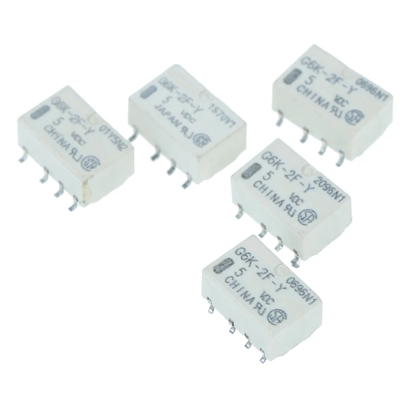 5pcs Dc 5v Smd G6k-2f-y Signal Relay 8pin For Omron Relay DC 5V