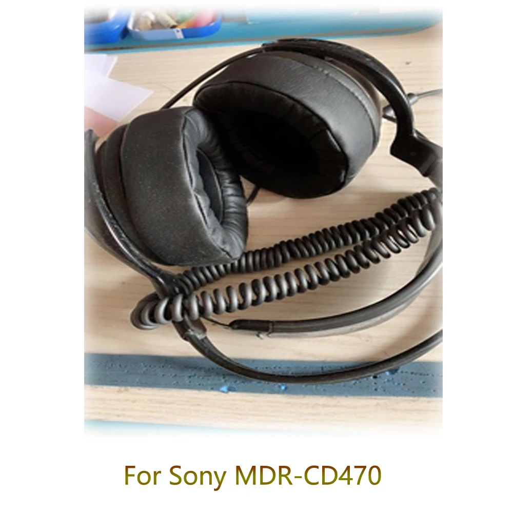 Almohadillas gruesas de 3cm para auriculares Sony MDR-CD470 MDR CD470, almohadillas para los oídos, funda de cojín, reemplazo de tazas, funda de almohada