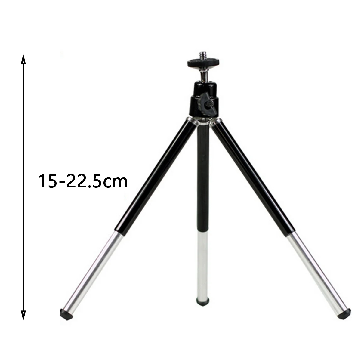 Настольный мини-штатив из алюминиевого сплава, белый/черный, 3 секции, держатель для камеры проектора