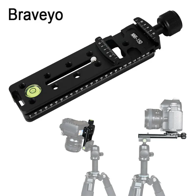 Camera Clamp Quick Release Long Clamp NNR Dslr Stand Slide Plate Tripod Monopod Mount Adapter For Arca Swiss Digital Camera