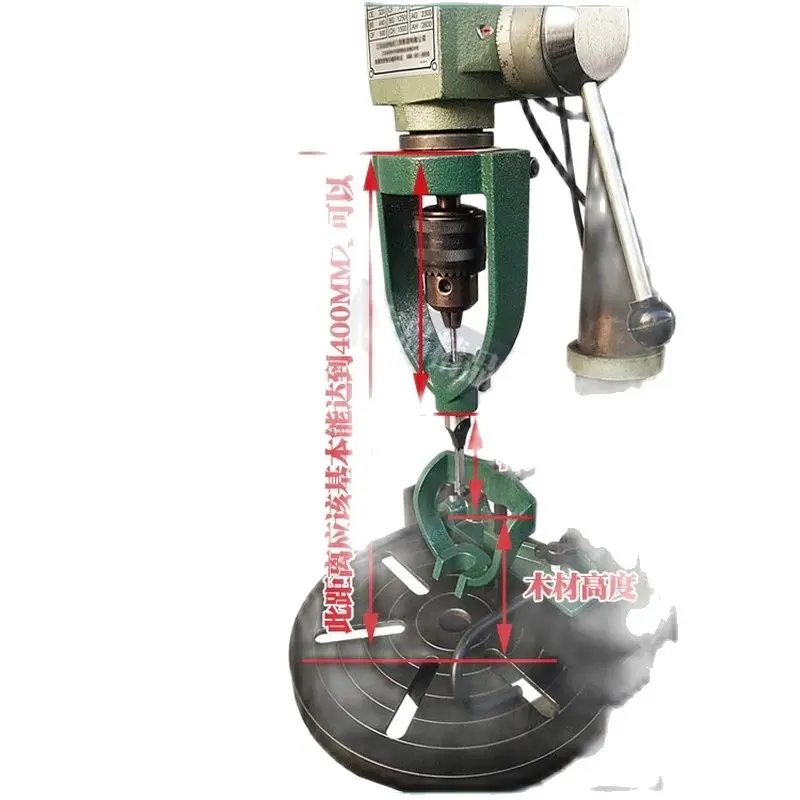 Bench Drill Modified Square Tenoning Machine Accessories Square Tenon Cutter Chuck Drilling Machine Accessories Tenoning Machine