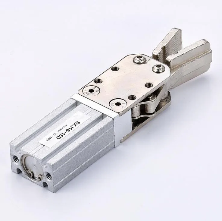 

Bore 16/20mm Stroke 15mm SXJ Series Air Gripper Cylinder Pneumatic air cylinder Manipulator Cylinder