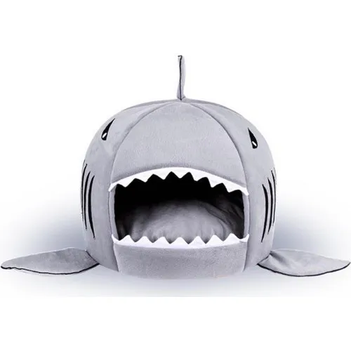 Pericat Shark Cat Small Breed Dog Bed