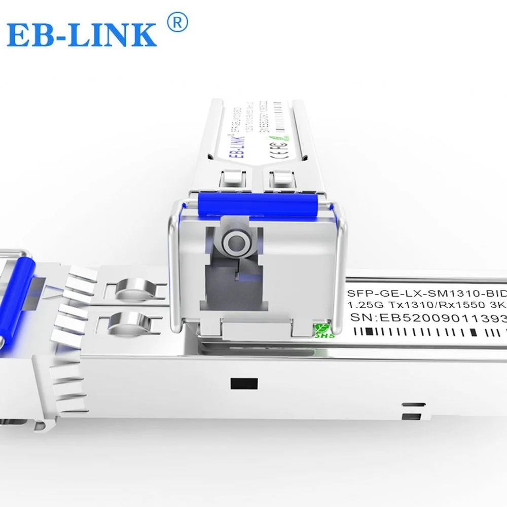 

For H3C Compatible SFP-GE-LX-SM1490-BIDI-A,TX1550/RX1310nm 1.25G 10km BIDI SFP Transceiver module