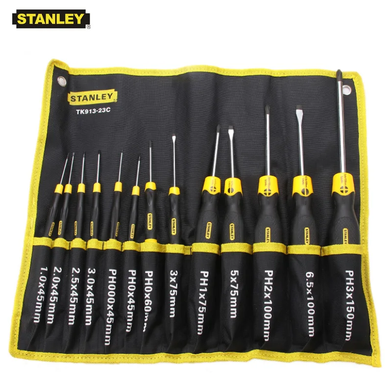 Stanley 13pcs precision screwdriver set professional kit cacciaviti professionali screwdriver-set destornilladores multi-purpose