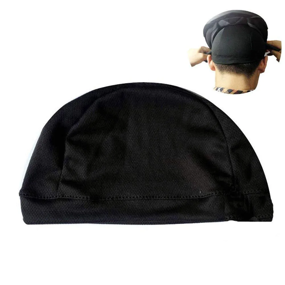 1/2 Pcs Set Motorcycle Helmet Inner Cap Moisture Wicking Cooling Skull Capacete Para Moto Cap Under Helmet Beanie Cap For Helmet