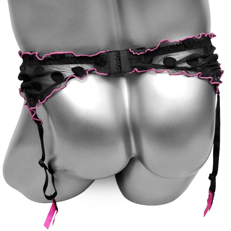 سيسي الدانتيل الرباط حزام بوكا نقطة مثير خمر عالية الخصر مثير ملابس داخلية للرجال الأربطة شبكة الملابس الداخلية تخزين الحمالات الحمالات