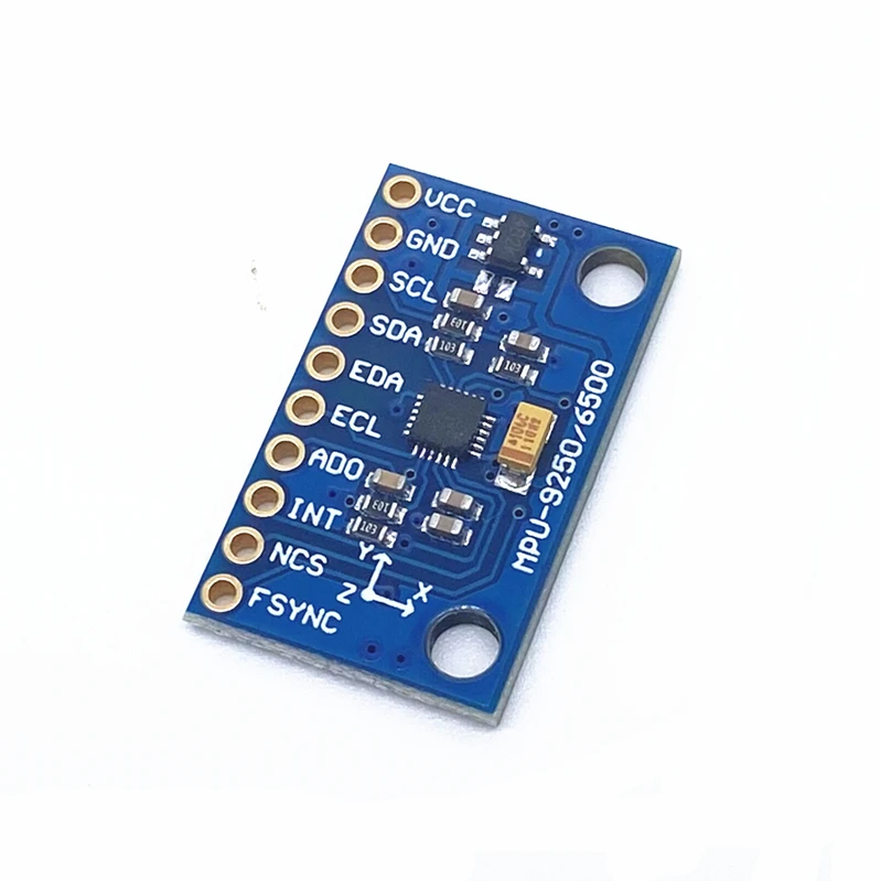 SPI IIC/I2C GY-9250 GY-MPU6500 9-Axis Attitude +Gyro+Accelerator+Magnetometer Sensor Board Module MPU9250 3-5V Power