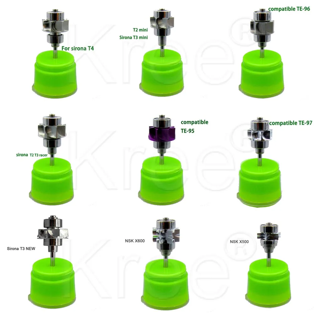 Dental Cartridge Air turbine high speed handpiece Sirona T2/T3 Racer /T4 use replacement cartridge of ceramic bearing spare part