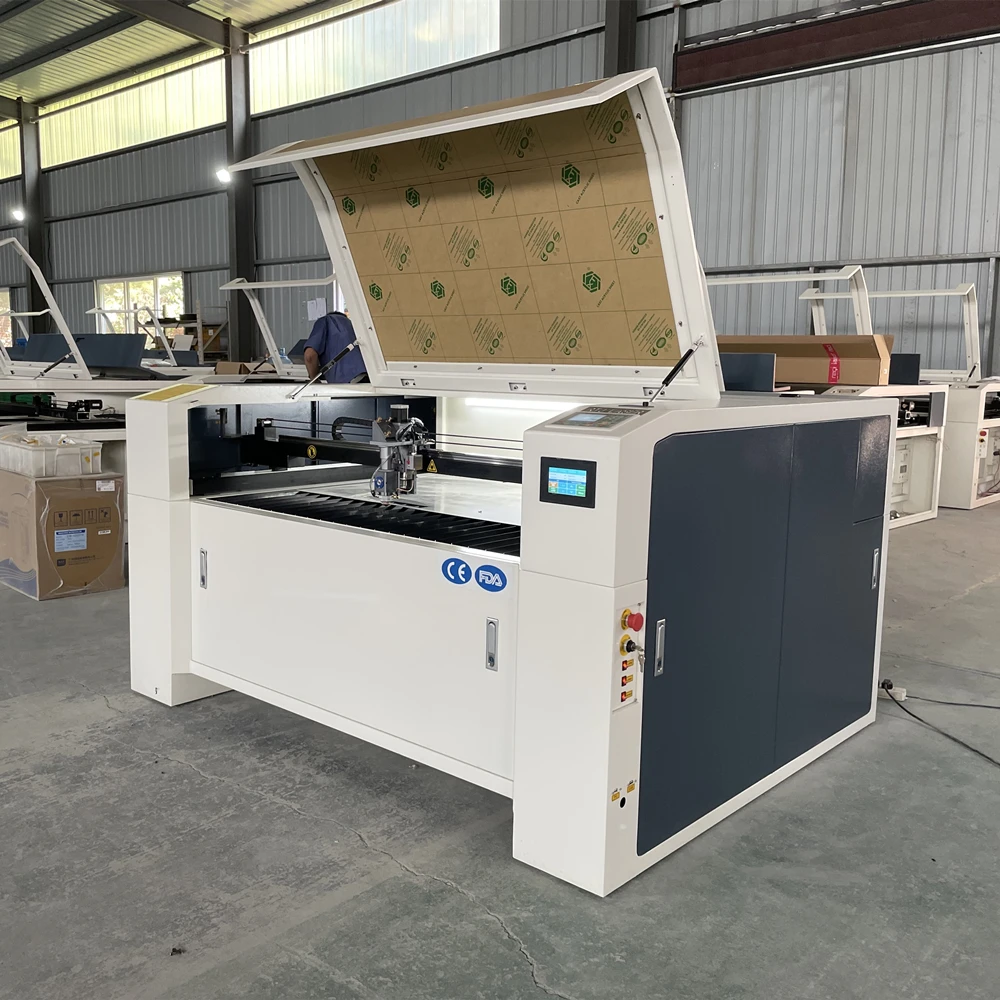 CE Europe Market 1300*900MM Wood/PVC/MDF/Metal/Steel Laser Cutting Machine 1610 Closed Type Thin Metal Cutting Machine For Boss