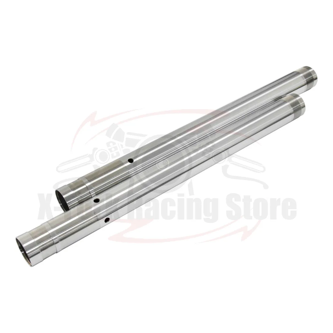 Motorcycle Inner Front Fork Tubes Pipes Silver Pair For HONDA CBR1000RR 2012-2013 51525-MGP-D01 43x500mm