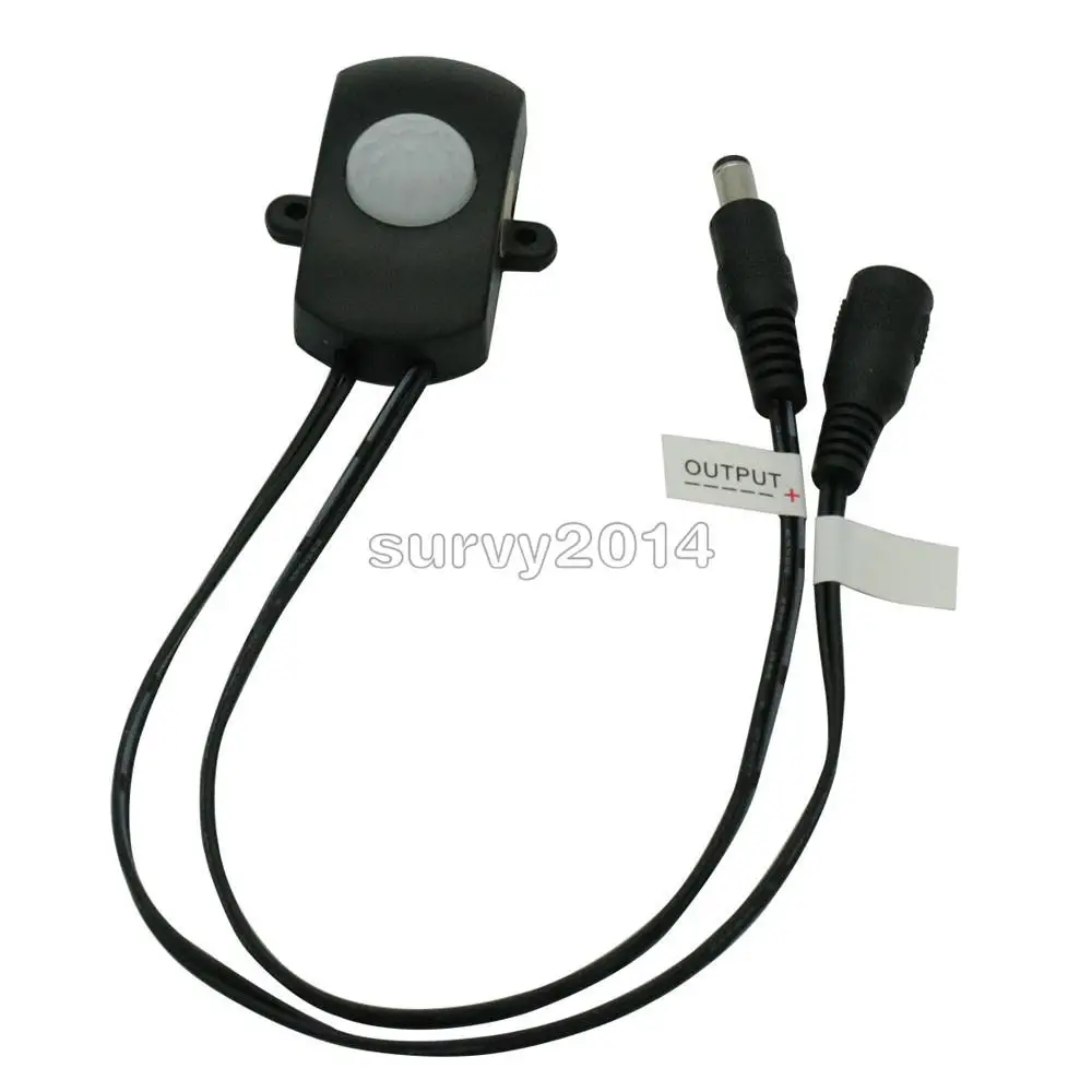 DC 5-24V MINI Aotomatic PIR Infrared Motion Sensor Detector Switch for LED Strip
