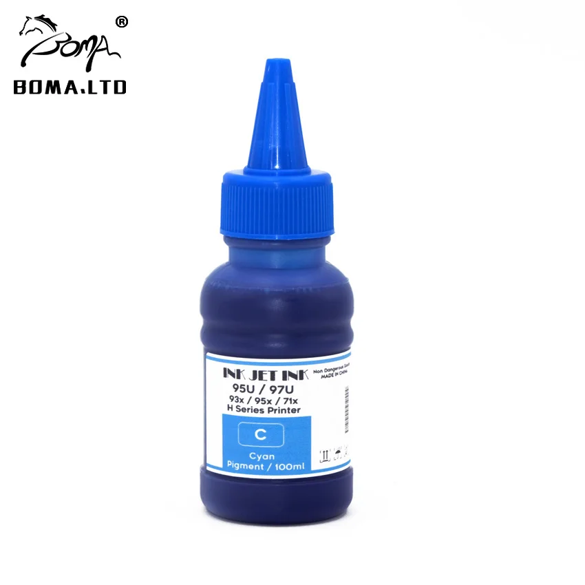 1Set 100ml*4color Water-Based Pigment Ink For HP 950 951 For HP Officejet 8100 8600 8610 8620 8630 8640 251dw 276dw Printers