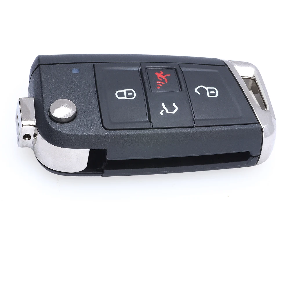 Keyecu 5G6959752BM 5G6 959 752 BM 4 Buttons 315Mhz OEM Smart Remote Car Key Fob for Volkswagen VW Prox Jetta 2020